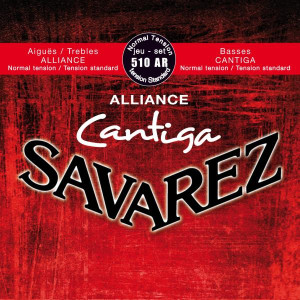 Savarez - 510AR, Cordes Guitare Classique Alliance Cantiga Tension Normale