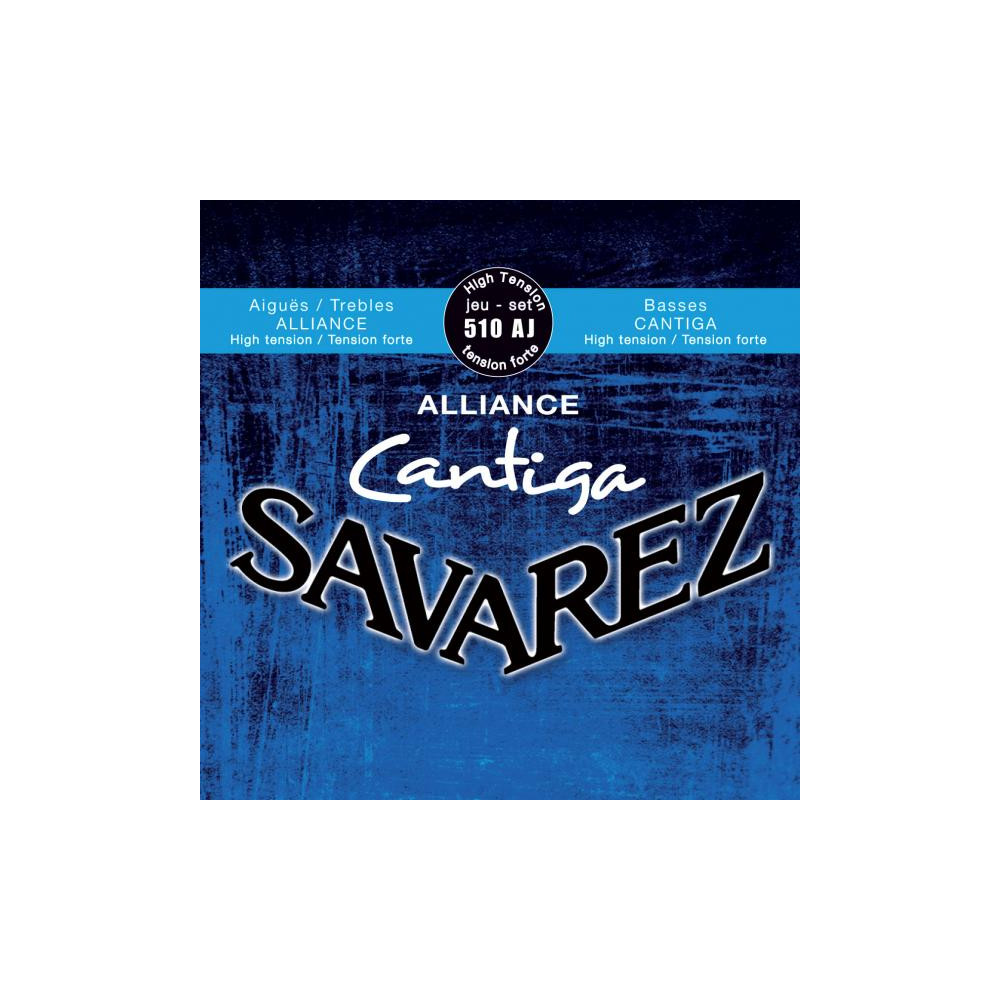 Savarez – 510AJ Alliance Cantiga High Tension Classical Guitar Strings Set