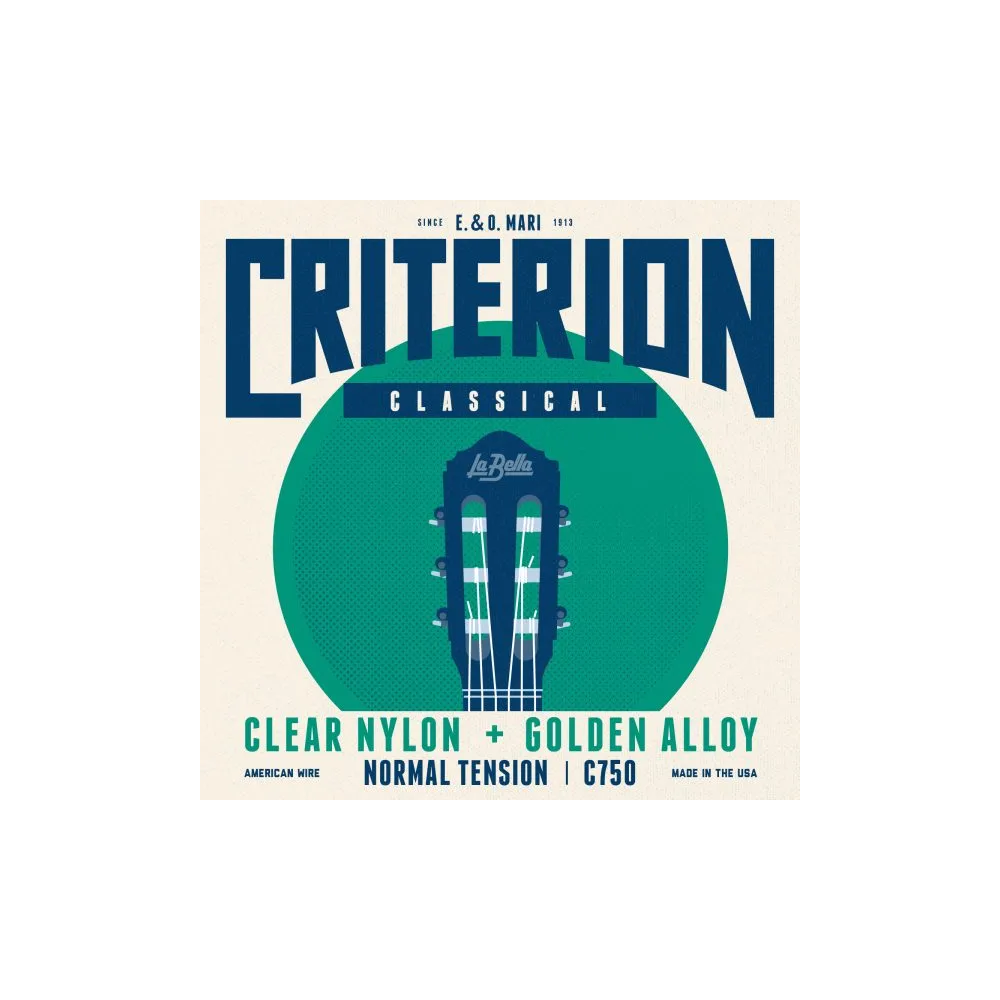 La Bella - C750, Classical Guitar Strings Medium Tension