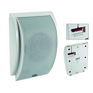 ITC - T-612, Haut-parleur mural à deux voies de 6" (2.5W-5W-10W)