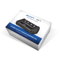 Zoom – ZHA-4, amplificateur casque stéréo portable 4 sorties