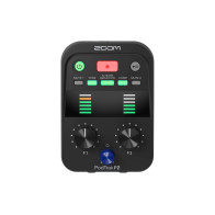 Zoom - P2 PodTrak, Enregistreur portable pour podcast avec microphones USB