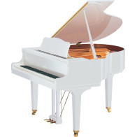 Yamaha – GB1K PWH, Compact Acoustic Baby Grand Piano, White