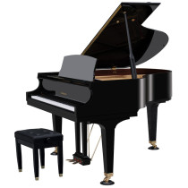 Yamaha – GB1K PWH, Piano à queue compact acoustique, Blanc
