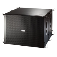 FBT - MUSE 118FSA, Caisson de basse amplifiée reversible 1200W  RMS, 18''