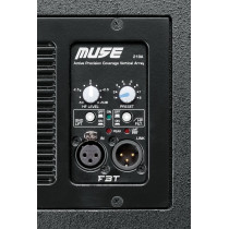 FBT - MUSE 210 LA, LINE ARRAY Actif 2 voies 600W + 300W RMS/ 16 Ohm, 2x 10"/1"
