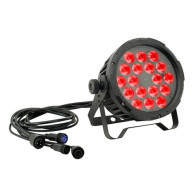 Top Lighting - KZD-018, 18 × 10 W RGBW IP65 LED PAR Light for Indoor and Outdoor Stages