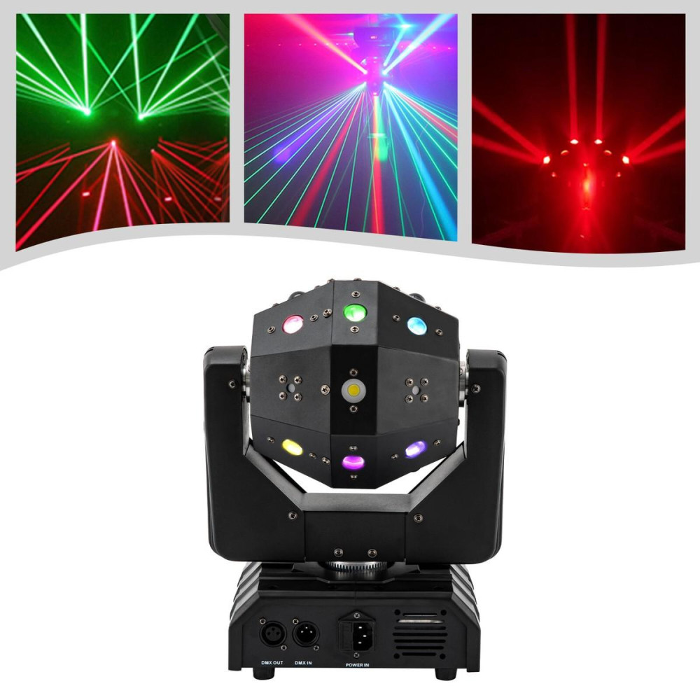 Top Lighting - SPB-411, Lyre LED RGBW/Stroboscope/Laser 150 W