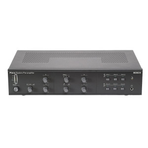 Bosch - LBB 1925/10, Six-Zone Plena System Pre-Amplifier for Paging and Background Music