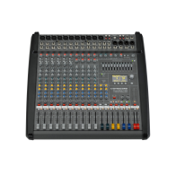 Dynacord - PM1000-3-UNIV, 10-Channel PowerMate Powered Mixer with 2 x 1000 W