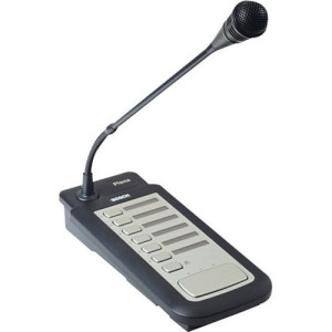 Bosch - LBB 1946/00, Plena Six-Zone Call Station with Gooseneck Microphone