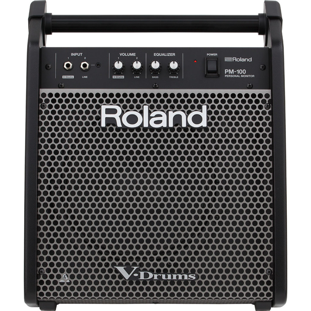 Roland - PM-100, Moniteur personnel amplifié 80 W pour batteries électroniques V-Drums