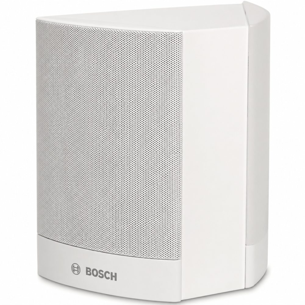 Bosch - LB1-UW06-L1, 6 W White Wall-Mount Cabinet Loudspeaker