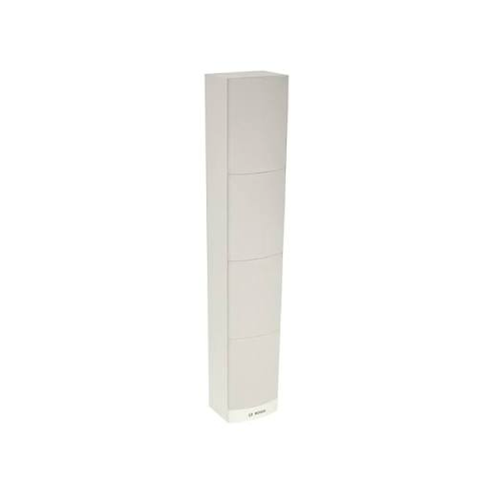 Bosch - LA1-UW24-L1, 24 W 70/100 V White Column Loudspeaker with Wall Bracket