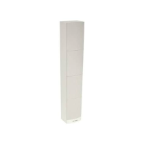 Bosch - LA1-UW36-L1, 36 W 70/100 V White Column Loudspeaker with Wall Bracket