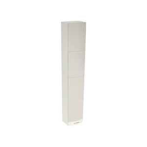 Bosch - LA1-UW36-L1, 36 W 70/100 V White Column Loudspeaker with Wall Bracket
