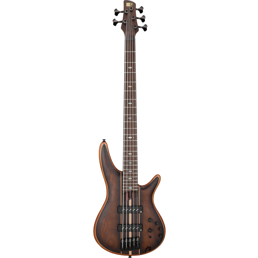 Ibanez - SR1355B-DUF, Basse Électrique 5 Cordes Premium avec Micros Nordstrand Big Single
