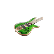 Ibanez - SR5FMDX-EGL, Basse Électrique Premium 5 Cordes Nordstrand Big Break Emerald Green