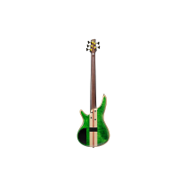Ibanez - SR5FMDX-EGL, Basse Électrique Premium 5 Cordes Nordstrand Big Break Emerald Green