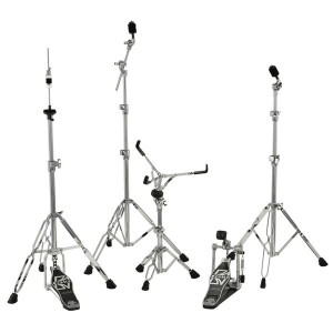 TAMA - HM5W, Standard 5-Piece Drum Hardware Kit with Bass Drum Pedal and Stands