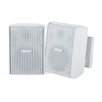 Bosch - LB20-PC15-4L, Paire d’enceintes murales 2 voies 4 pouces 15 W blanches