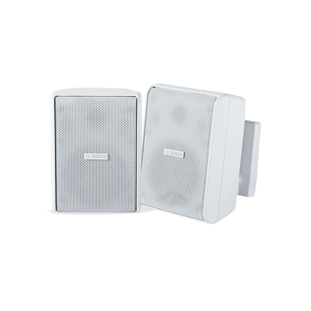 Bosch - LB20-PC15-4L, Paire d’enceintes murales 2 voies 4 pouces 15 W blanches