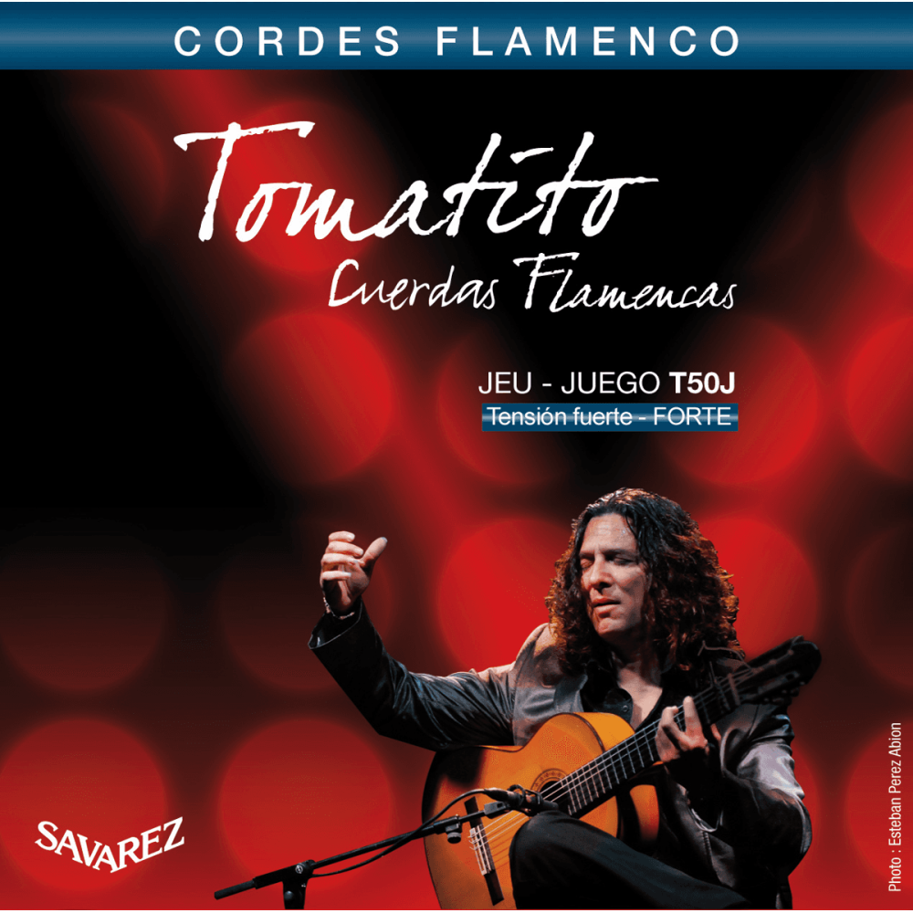Savarez - T50J, Flamenco High Tension (red) - Model Signature Tomatito Savarez - T50J, Flamenco High Tension (red) - Model Signature Tomatito