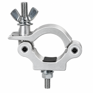 Top Lighting - SR-072, Clamp de Fixation Métallique Argenté pour Éclairage Scénique