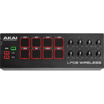 AKAI - LPD 8 Wireless, Contrôleur USB/MIDI 8 pads 8 potentiomètres Bluetooth