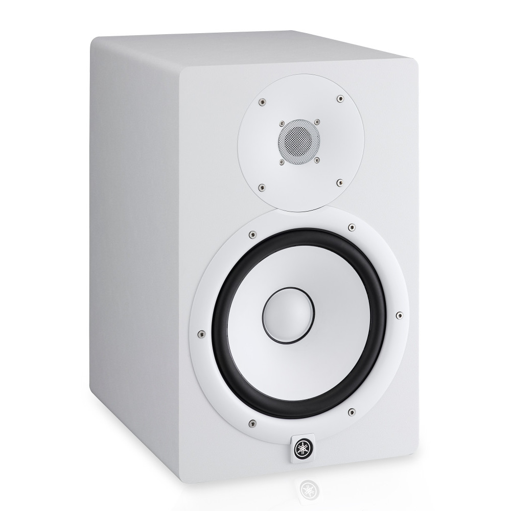 Yamaha - HS8, Enceinte de studio 2 voies Bi-amplifié , 120 Watts (La Pièce)  Blanc