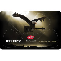 Musicplus - PikCard ®, 4 Médiators  Signature Jeff Beck