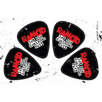 Musicplus - PikCard ®, 4 Médiators  Signature Rancid