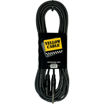 Yellow Cable - ECO M10J, Câble  Jack mono mâle/XLR femelle 10m