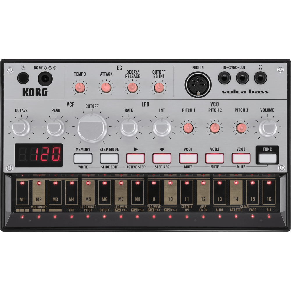 Korg - VOLCA BASS, Machine de basse analogique Korg - VOLCA BASS, Machine de basse analogique