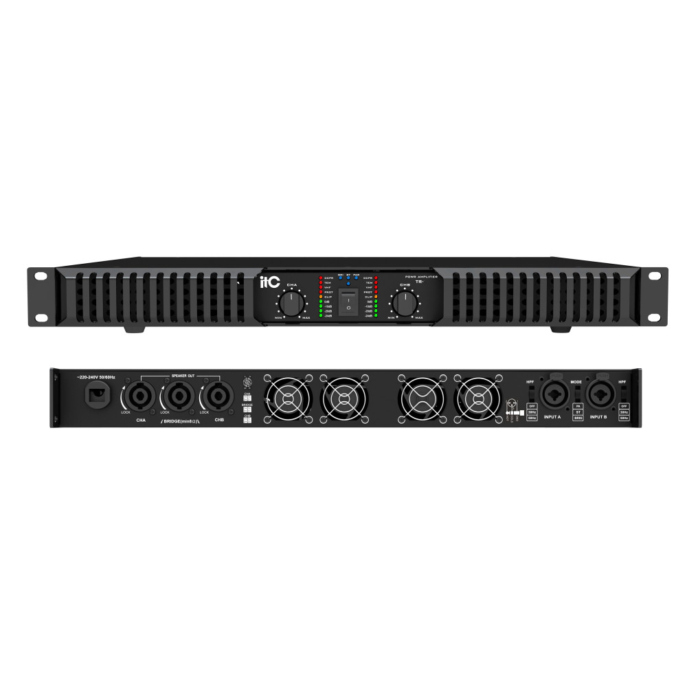 ITC - TR-1200A , Amplificateur de puissance 1200W ITC - TR-1200A , Amplificateur de puissance 1200W