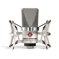 Neumann - TLM 102 Silver, Large Capsule Electrostatic Studio Microphone Set