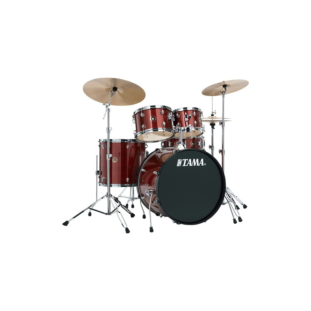 Tama - RM52KH6C-RDS, Batterie acoustique Rythm Mate Red Stream 22'' ( Cymbales incluses ) Tama - RM52KH6C-RDS, Batterie acoustique Rythm Mate Red Stream 22'' ( Cymbales incluses )