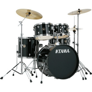 TAMA - RM52KH6-BK, Rythm Mate Black Acoustic Drumset 22'' ( Cymbals not included)