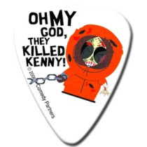Grover Allman - Médiator South Park ™ 0.80 mm ( Oh My God )