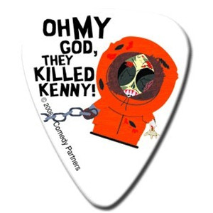Grover Allman - Médiator South Park ™ 0.80 mm ( Oh My God )
