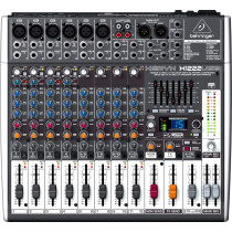 Behringer - Xenyx X1222USB, Table de Mixage 4 Mic/Line +  2 Line Stéréos