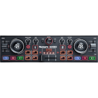 Numark - DJ2GO2, Contrôleur 2 voies avec USB + carte son