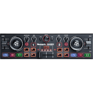 Numark - DJ2GO2, Contrôleur 2 voies avec USB + carte son