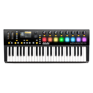 AKAI - ADVANCE 49,  USB MIDI 49 notes écran 8 pads