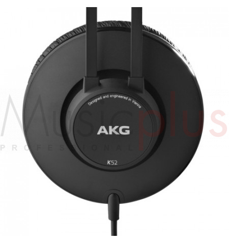 AKG K52 Closed-Back Over-Ear Headphones - Black with New Pads