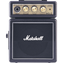 Marshall - MS2, Mini Ampli Guitare, Noir, 1W