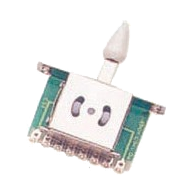 Yellow Parts - EZ1188W , Sélecteur 5 positions - Strat blanc