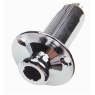 Yellow Parts - EZ1391, Prise Jack Attache Courroies Chromé pour guitare acoustique (type Takamine)