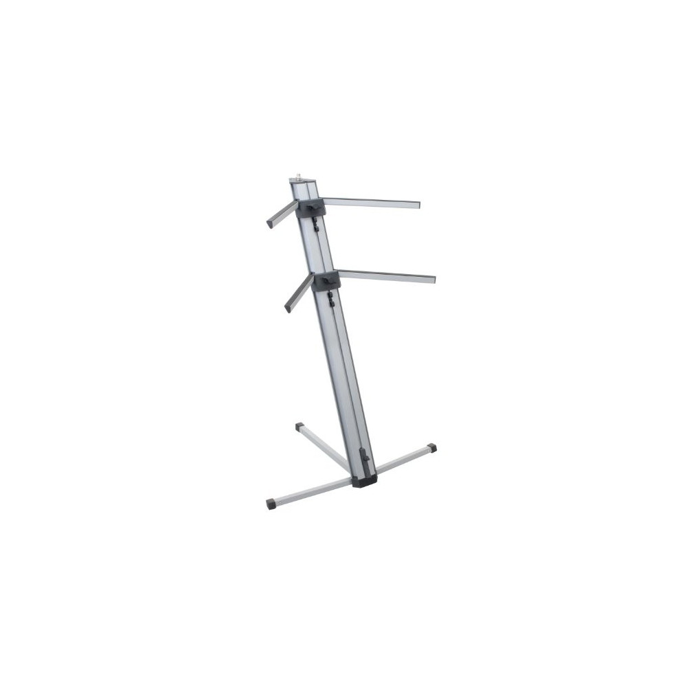 Meg Support Double de Clavier en Gris Meg Support Double de Clavier en Gris