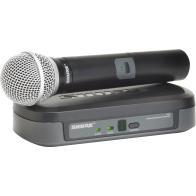 Shure - BLX24E / PG58,  Micro à main  H.F. (sans fil)